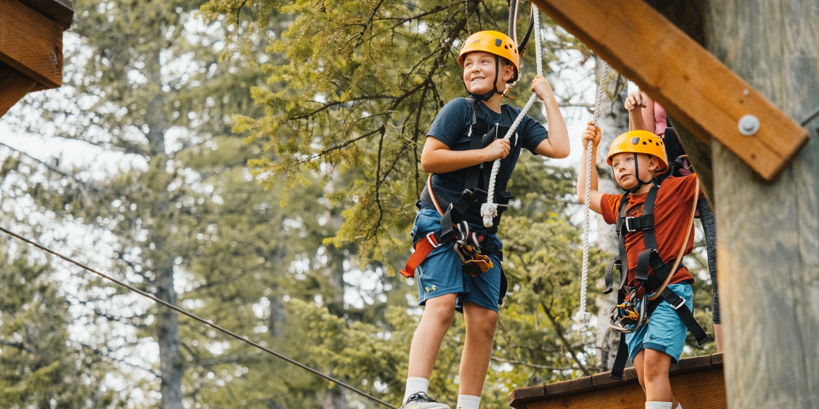 Aerial Adventure Park in West Glacier - Glacier Highline