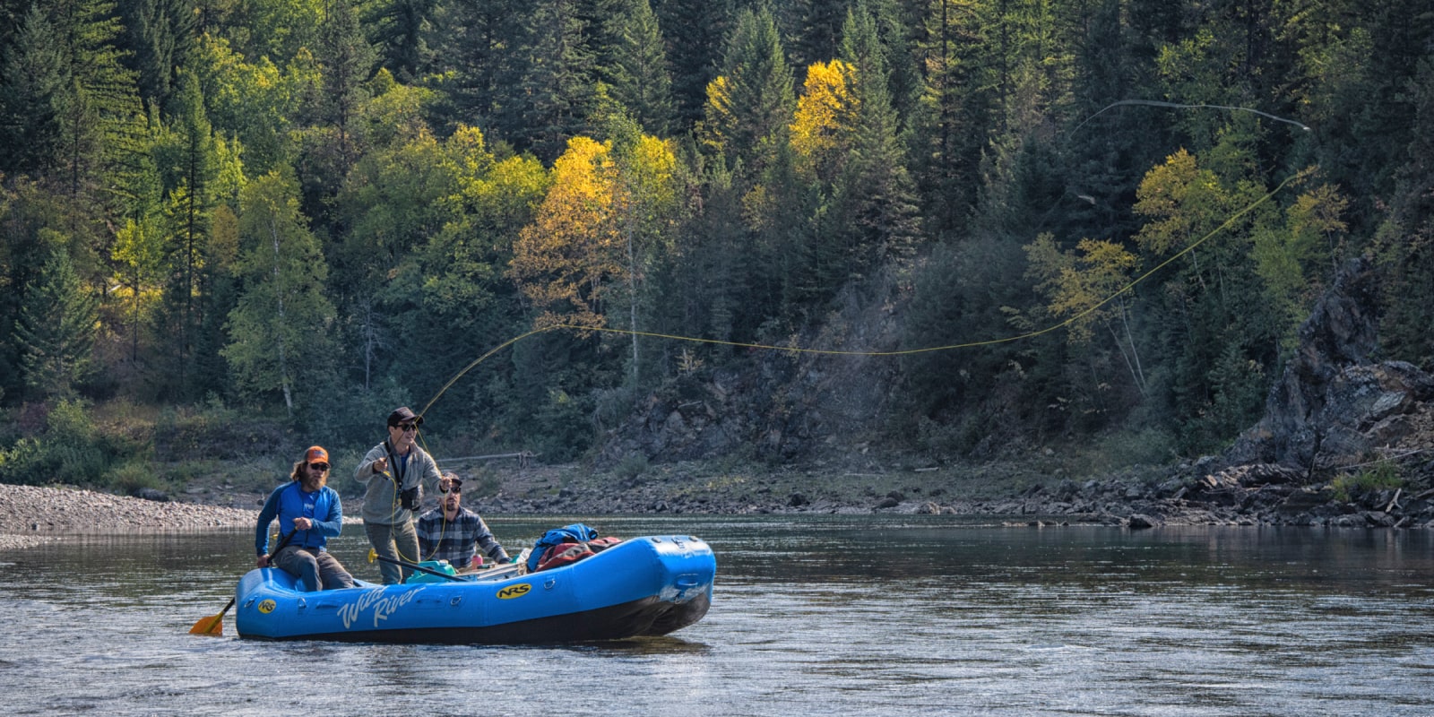 Casting a line on a Fly Fishing trip with Wild River