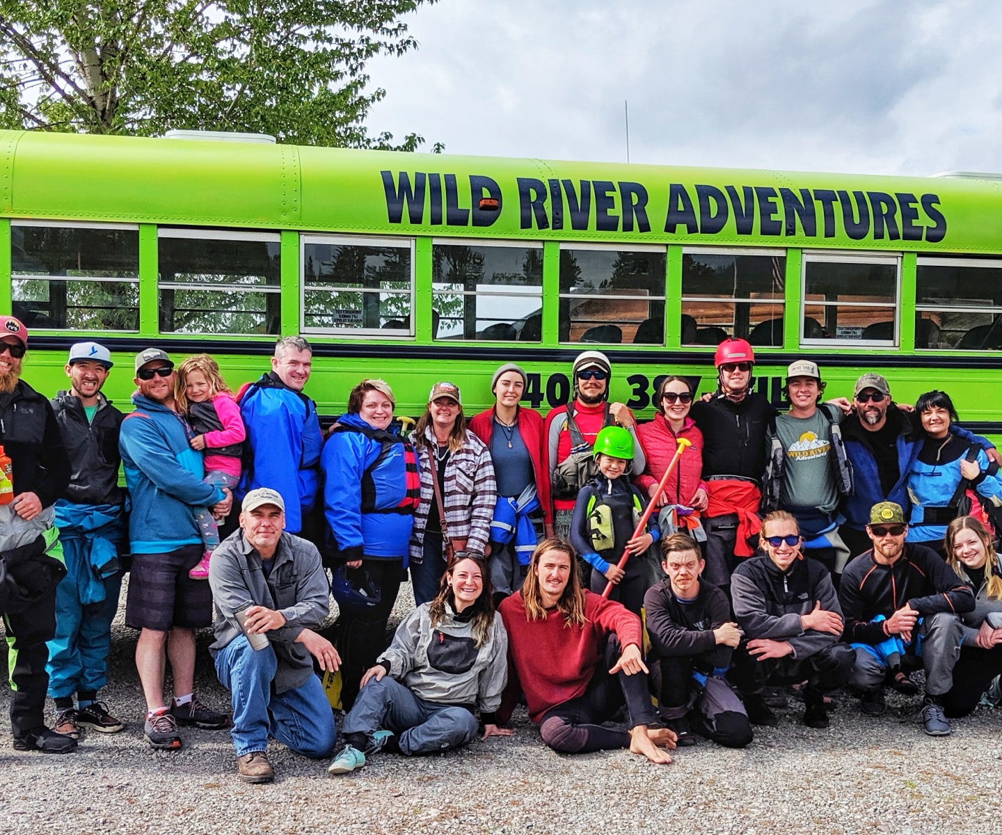 Wild River guides and team